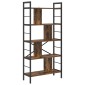 vidaXL Ράφι Βιβλίων 9 επιπέδων 75 x 30 x 156 εκ. Επεξεργασμένο Ξύλο