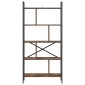vidaXL Ράφι Βιβλίων 9 επιπέδων 75 x 30 x 156 εκ. Επεξεργασμένο Ξύλο