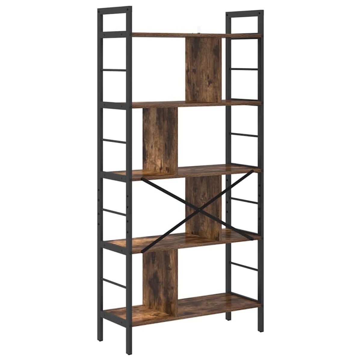 vidaXL Ράφι Βιβλίων 9 επιπέδων 75 x 30 x 156 εκ. Επεξεργασμένο Ξύλο