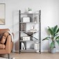 vidaXL Ράφι Βιβλίων 9 επιπέδων 75 x 30 x 156 εκ. Επεξεργασμένο Ξύλο