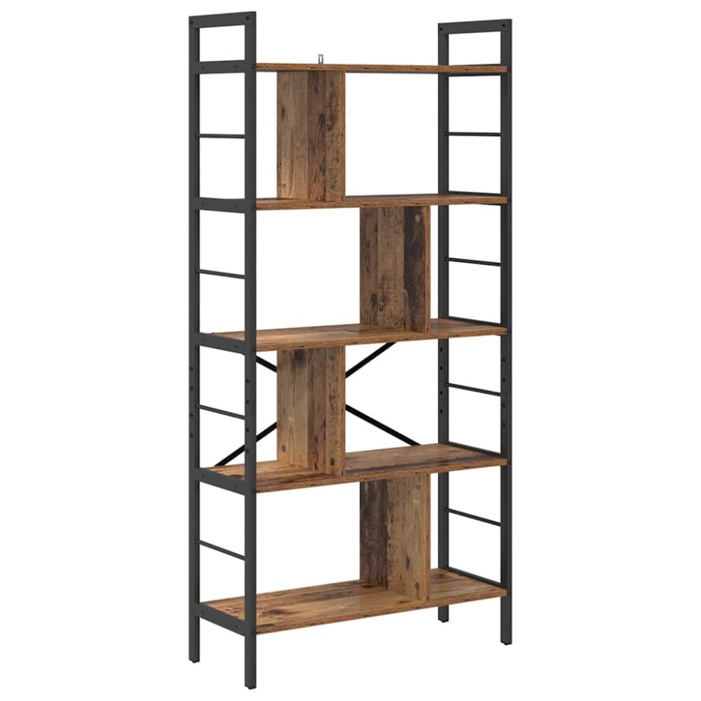vidaXL Ράφι Βιβλίων 9 επιπέδων 75 x 30 x 156 εκ. Επεξεργασμένο Ξύλο