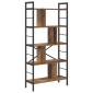 vidaXL Ράφι Βιβλίων 9 επιπέδων 75 x 30 x 156 εκ. Επεξεργασμένο Ξύλο