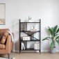 vidaXL Ράφι Βιβλίων 7 επιπέδων 75 x 30 x 123,5 εκ. Επεξεργασμένο Ξύλο