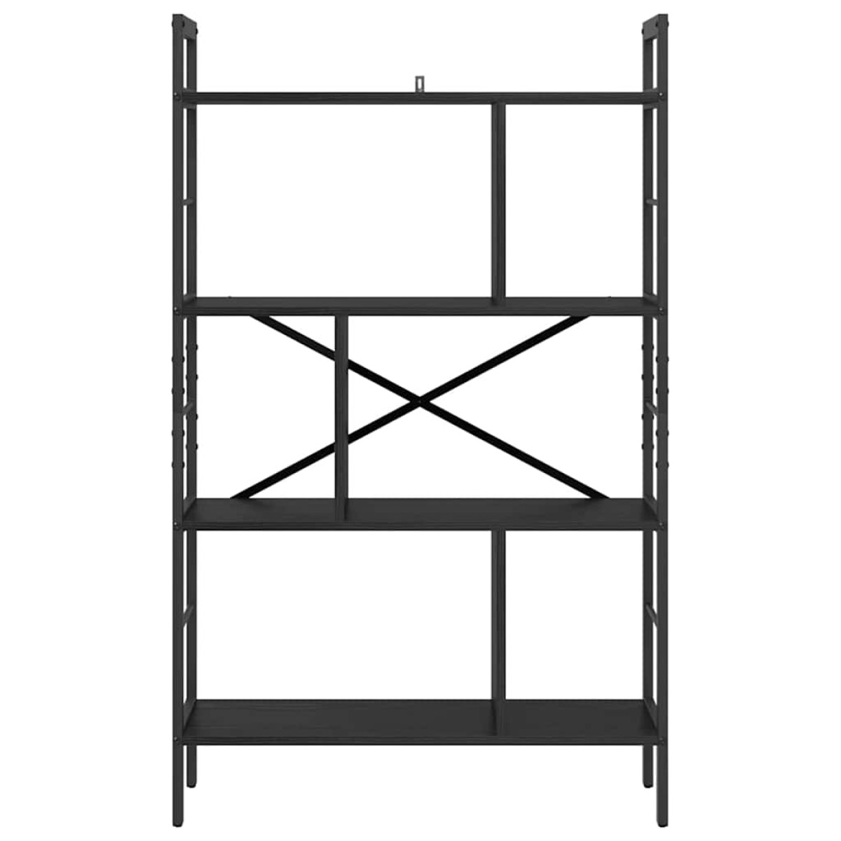 vidaXL Ράφι Βιβλίων 7 επιπέδων 75 x 30 x 123,5 εκ. Επεξεργασμένο Ξύλο