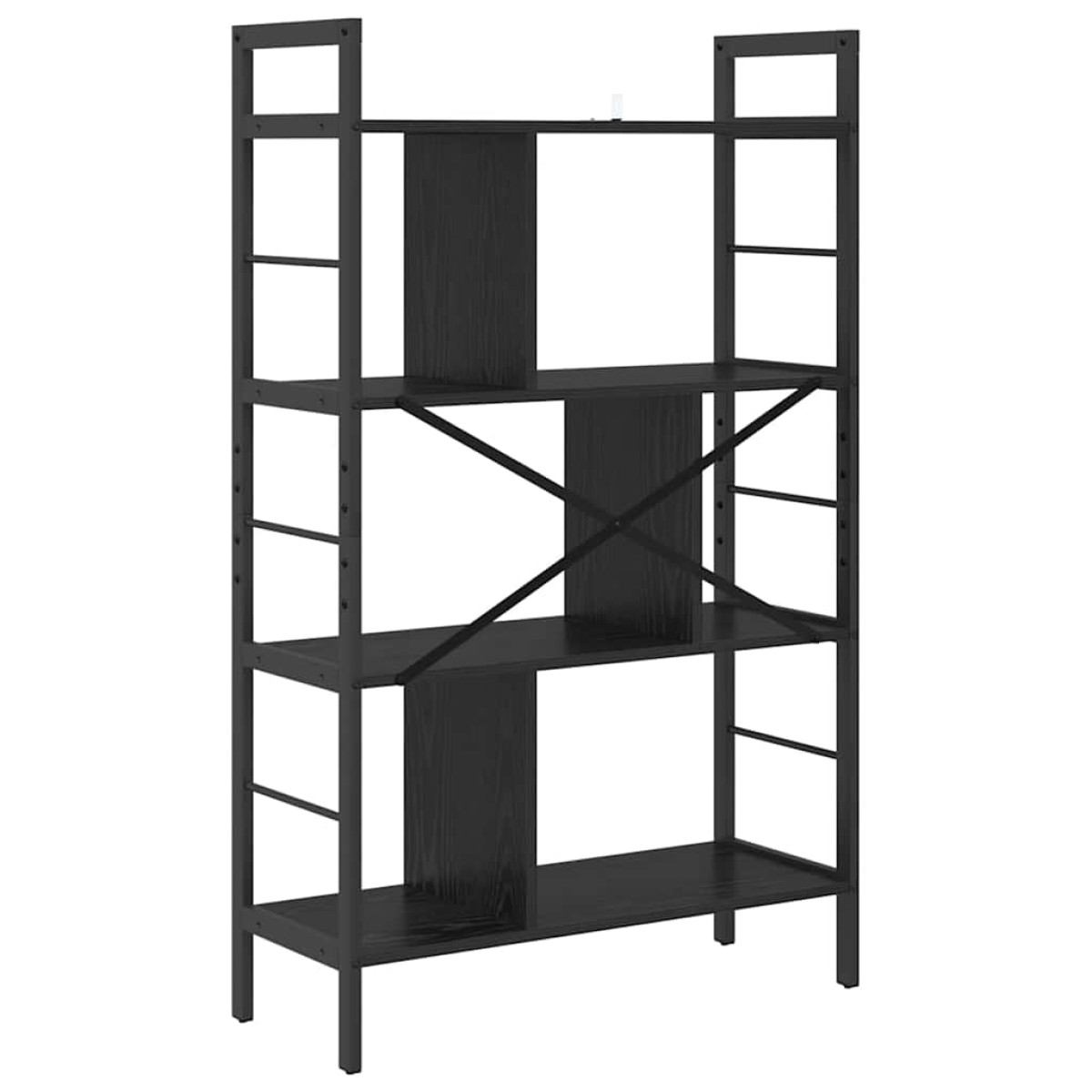 vidaXL Ράφι Βιβλίων 7 επιπέδων 75 x 30 x 123,5 εκ. Επεξεργασμένο Ξύλο