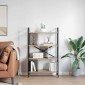 vidaXL Ράφι Βιβλίων 7 επιπέδων 75 x 30 x 123,5 εκ. Επεξεργασμένο Ξύλο