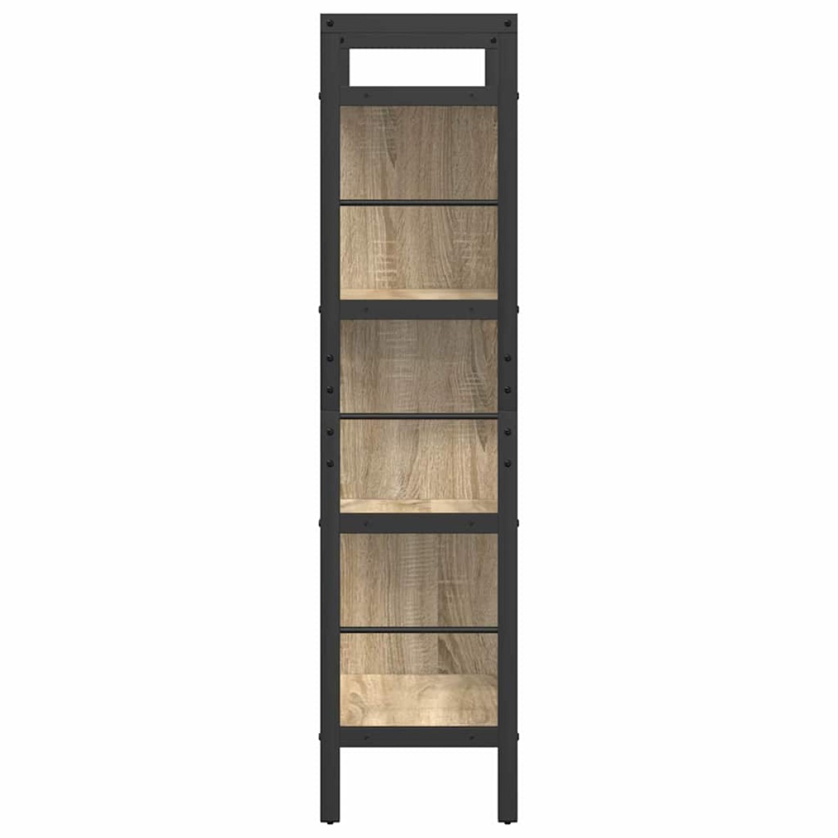 vidaXL Ράφι Βιβλίων 7 επιπέδων 75 x 30 x 123,5 εκ. Επεξεργασμένο Ξύλο