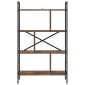 vidaXL Ράφι Βιβλίων 7 επιπέδων 75 x 30 x 123,5 εκ. Επεξεργασμένο Ξύλο