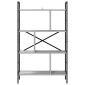 vidaXL Ράφι Βιβλίων 7 επιπέδων 75 x 30 x 123,5 εκ. Επεξεργασμένο Ξύλο