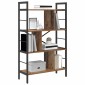 vidaXL Ράφι Βιβλίων 7 επιπέδων 75 x 30 x 123,5 εκ. Επεξεργασμένο Ξύλο