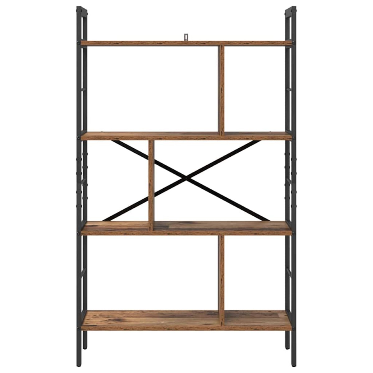 vidaXL Ράφι Βιβλίων 7 επιπέδων 75 x 30 x 123,5 εκ. Επεξεργασμένο Ξύλο