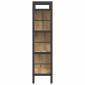 vidaXL Ράφι Βιβλίων 7 επιπέδων 75 x 30 x 123,5 εκ. Επεξεργασμένο Ξύλο