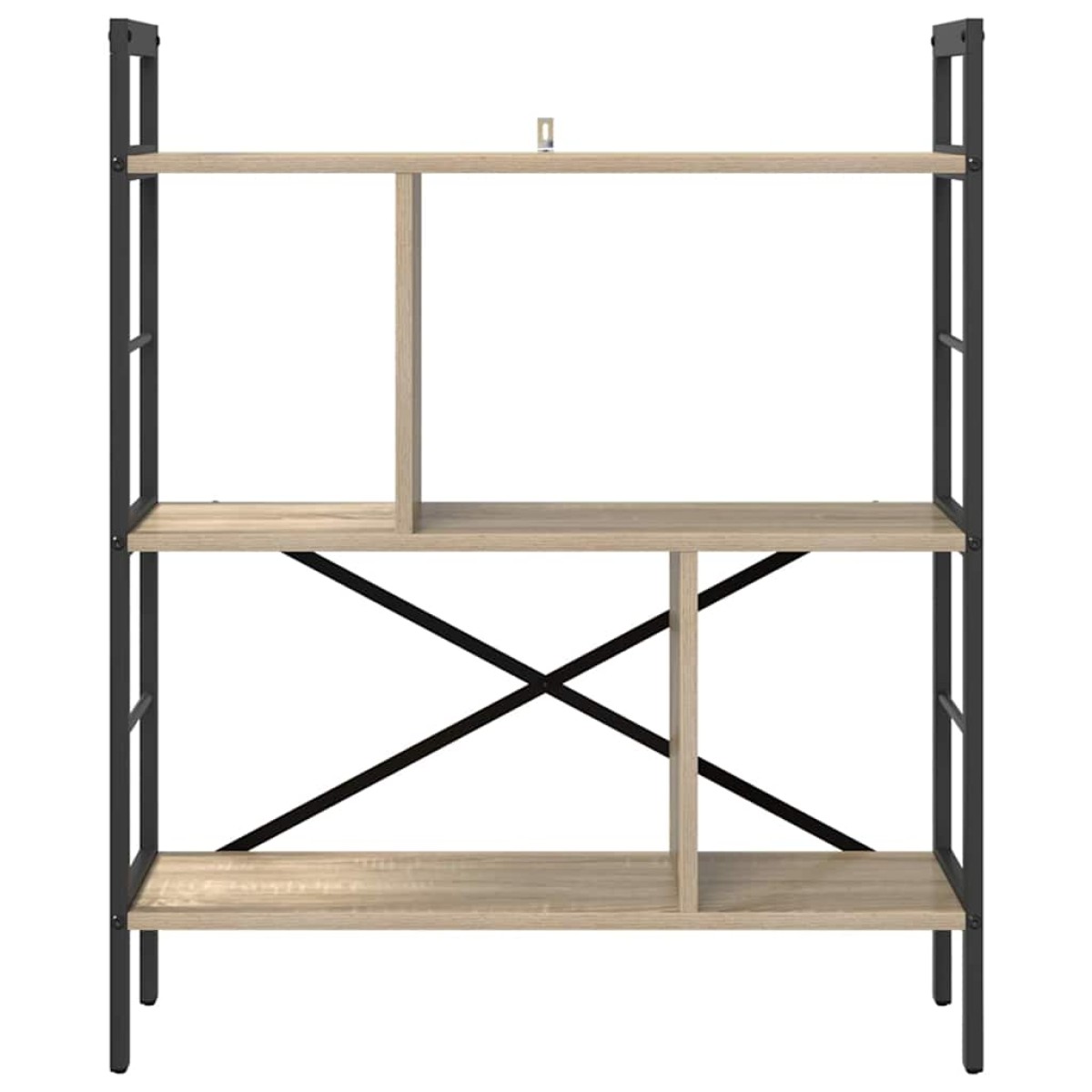 vidaXL Ράφι Βιβλίων 5 επιπέδων 75 x 30 x 91 εκ. Επεξεργασμένο Ξύλο