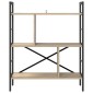 vidaXL Ράφι Βιβλίων 5 επιπέδων 75 x 30 x 91 εκ. Επεξεργασμένο Ξύλο