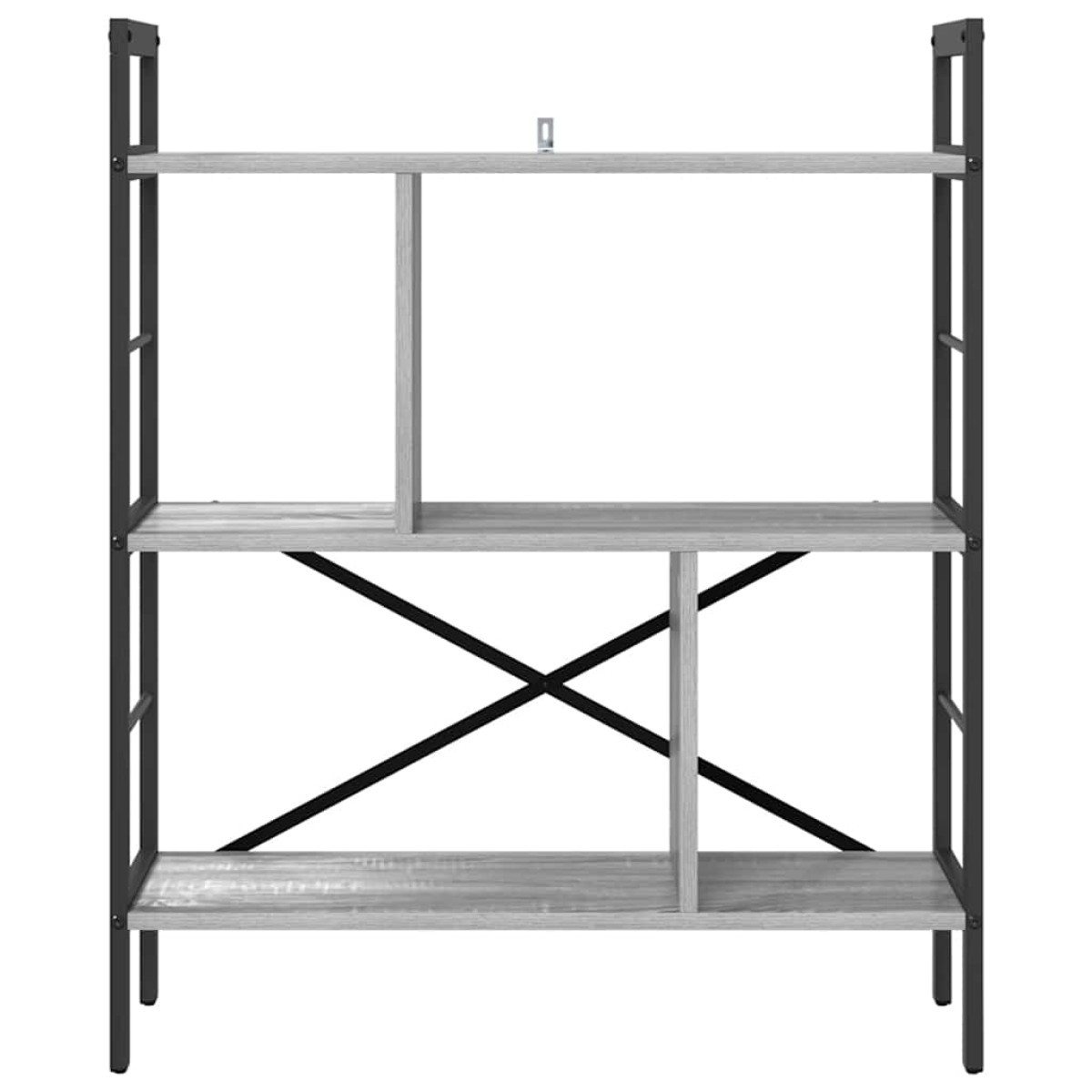 vidaXL Ράφι Βιβλίων 5 επιπέδων 75 x 30 x 91 εκ. Επεξεργασμένο Ξύλο