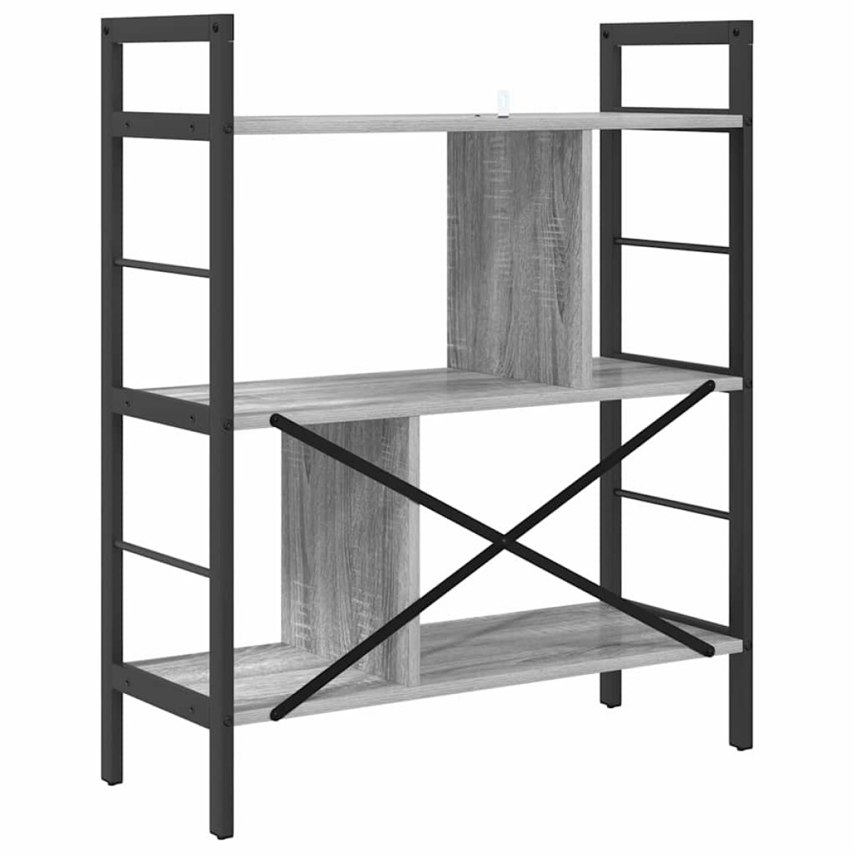 vidaXL Ράφι Βιβλίων 5 επιπέδων 75 x 30 x 91 εκ. Επεξεργασμένο Ξύλο