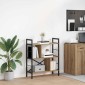 vidaXL Ράφι Βιβλίων 5 επιπέδων 75 x 30 x 91 εκ. Επεξεργασμένο Ξύλο
