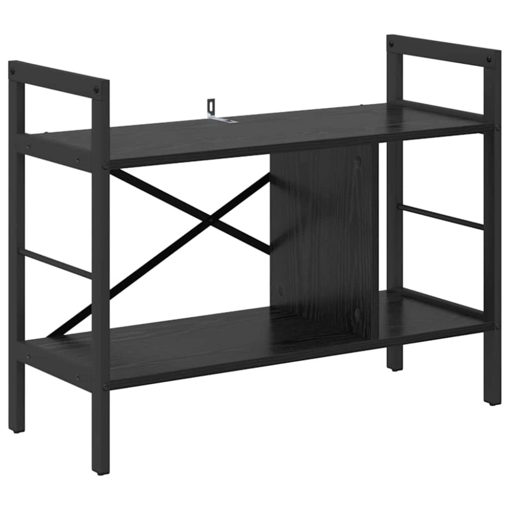 vidaXL Ράφι Βιβλίων 3 επιπέδων 75 x 30 x 58,5 εκ. Επεξεργασμένο Ξύλο