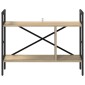 vidaXL Ράφι Βιβλίων 3 επιπέδων 75 x 30 x 58,5 εκ. Επεξεργασμένο Ξύλο