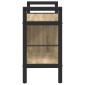 vidaXL Ράφι Βιβλίων 3 επιπέδων 75 x 30 x 58,5 εκ. Επεξεργασμένο Ξύλο