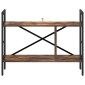 vidaXL Ράφι Βιβλίων 3 επιπέδων 75 x 30 x 58,5 εκ. Επεξεργασμένο Ξύλο
