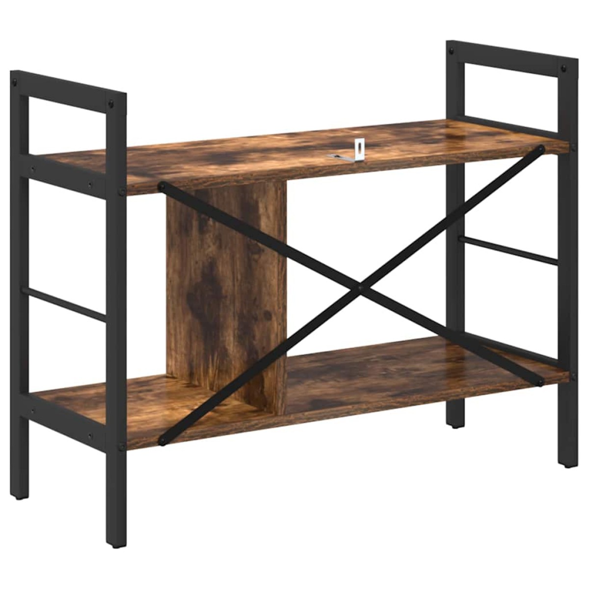 vidaXL Ράφι Βιβλίων 3 επιπέδων 75 x 30 x 58,5 εκ. Επεξεργασμένο Ξύλο