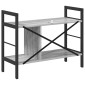 vidaXL Ράφι Βιβλίων 3 επιπέδων 75 x 30 x 58,5 εκ. Επεξεργασμένο Ξύλο