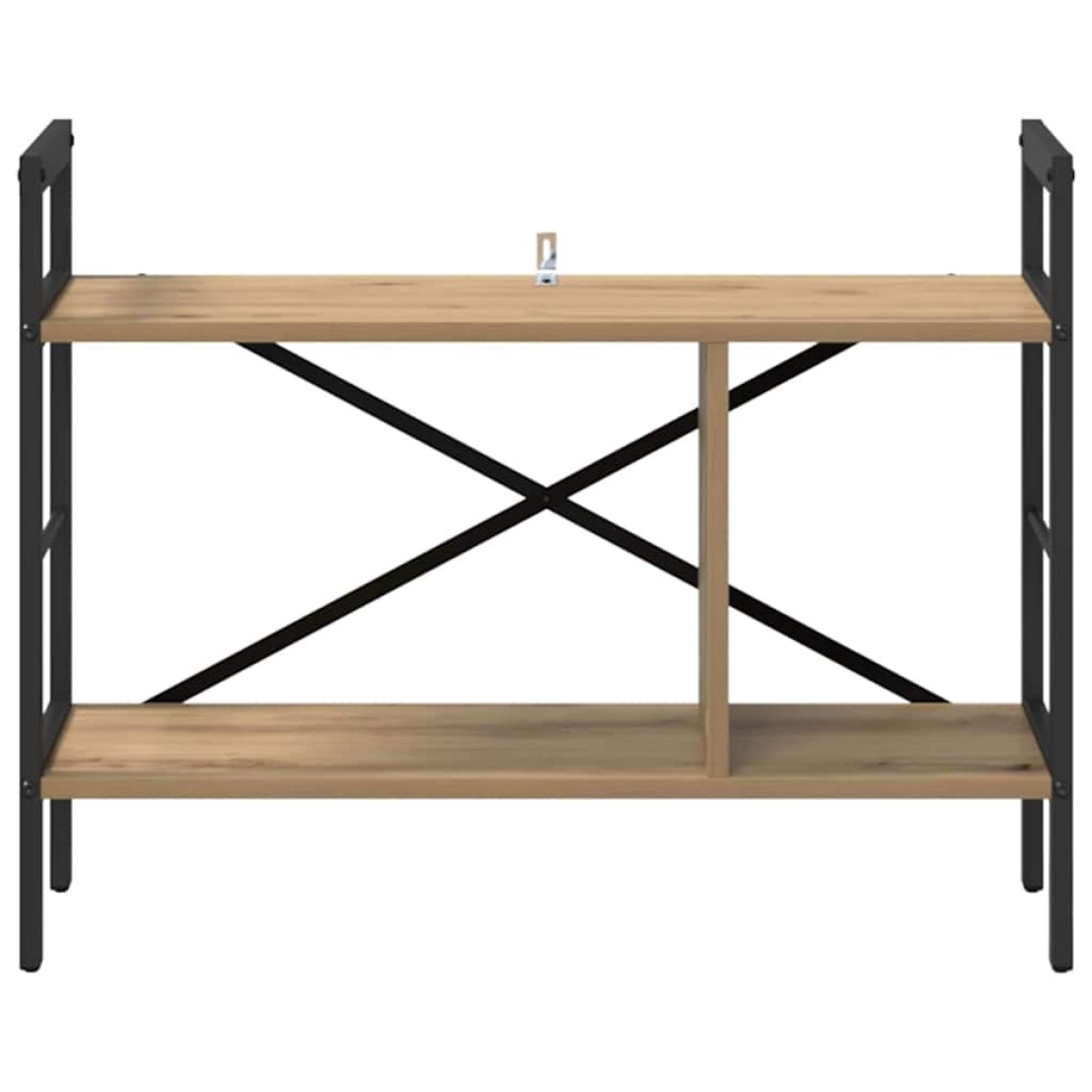 vidaXL Ράφι Βιβλίων 3 επιπέδων 75 x 30 x 58,5 εκ. Επεξεργασμένο Ξύλο