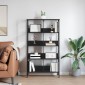 vidaXL Ράφι Βιβλίων 8 επιπέδων 82 x 32 x 144,5 εκ. Επεξεργασμένο Ξύλο