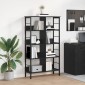 vidaXL Ράφι Βιβλίων 8 επιπέδων 82 x 32 x 144,5 εκ. Επεξεργασμένο Ξύλο