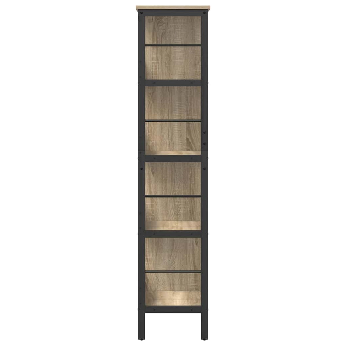 vidaXL Ράφι Βιβλίων 8 επιπέδων 82 x 32 x 144,5 εκ. Επεξεργασμένο Ξύλο