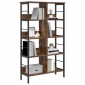 vidaXL Ράφι Βιβλίων 8 επιπέδων 82 x 32 x 144,5 εκ. Επεξεργασμένο Ξύλο