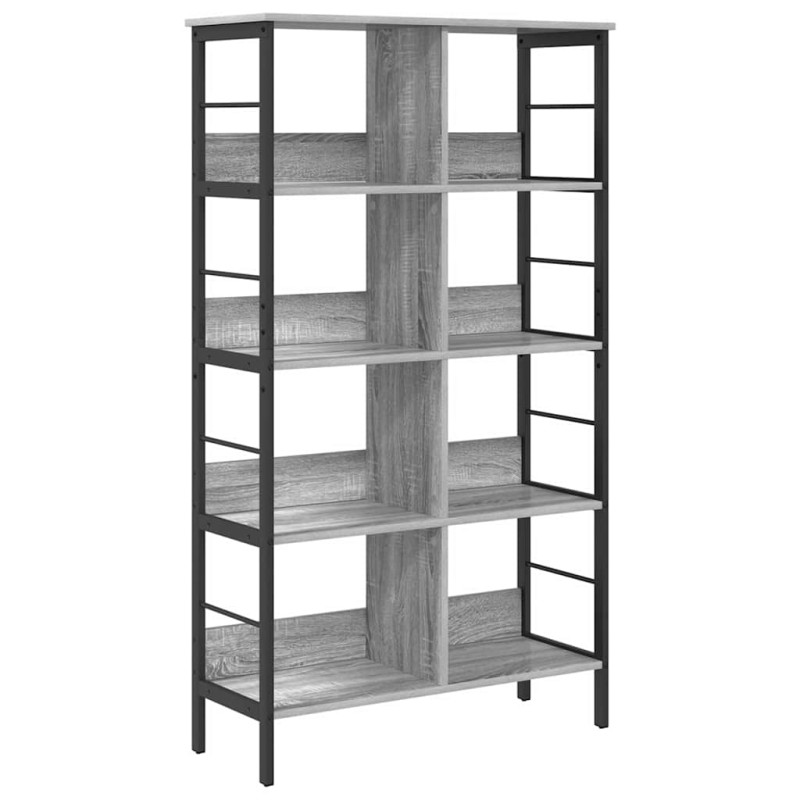 vidaXL Ράφι Βιβλίων 8 επιπέδων 82 x 32 x 144,5 εκ. Επεξεργασμένο Ξύλο