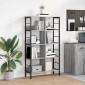 vidaXL Ράφι Βιβλίων 8 επιπέδων 82 x 32 x 144,5 εκ. Επεξεργασμένο Ξύλο