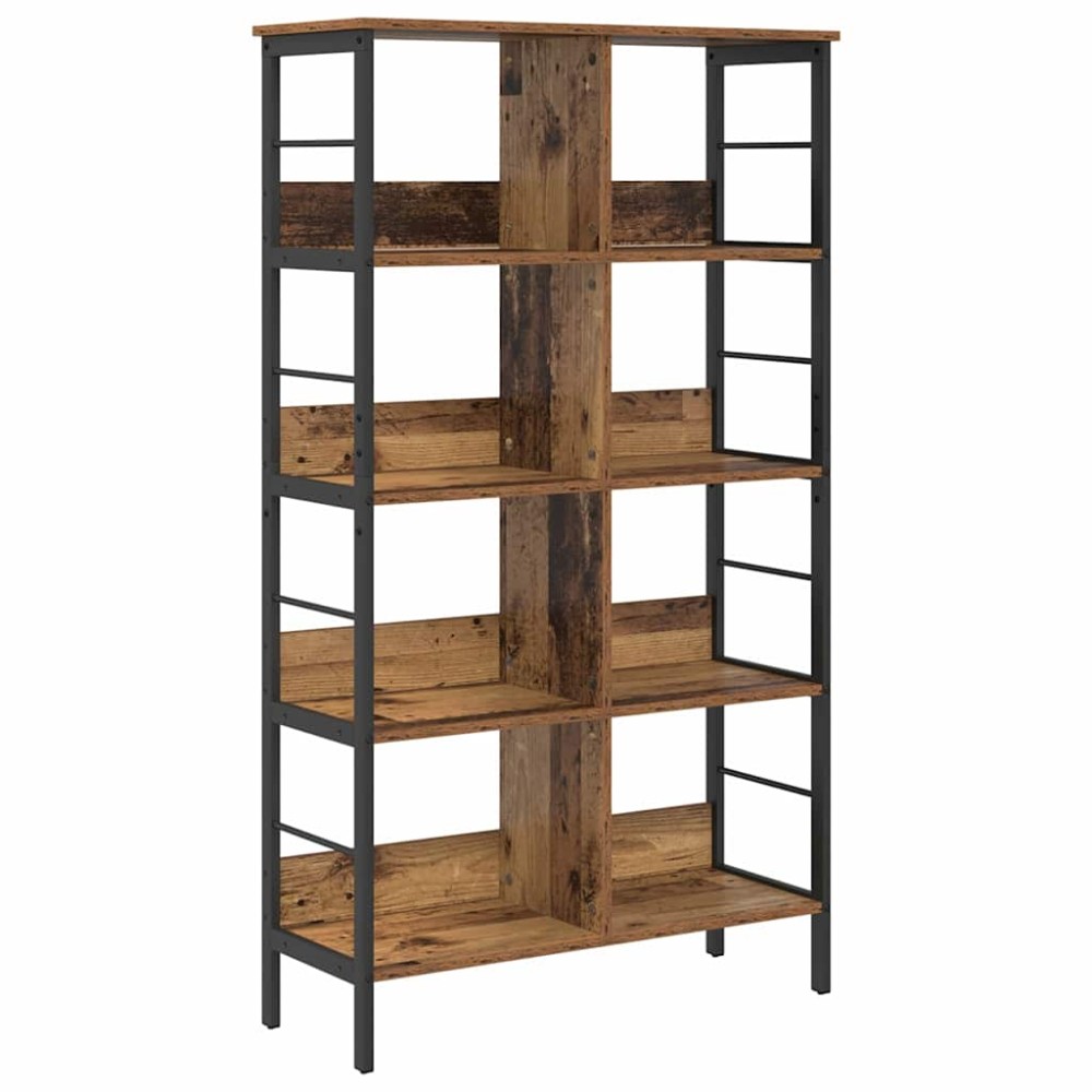 vidaXL Ράφι Βιβλίων 8 επιπέδων 82 x 32 x 144,5 εκ. Επεξεργασμένο Ξύλο