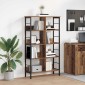 vidaXL Ράφι Βιβλίων 8 επιπέδων 82 x 32 x 144,5 εκ. Επεξεργασμένο Ξύλο