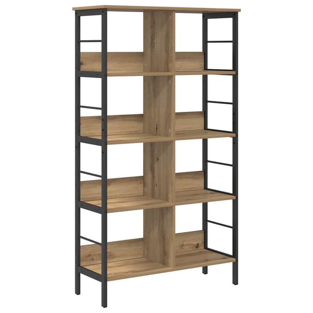 vidaXL Ράφι Βιβλίων 8 επιπέδων 82 x 32 x 144,5 εκ. Επεξεργασμένο Ξύλο
