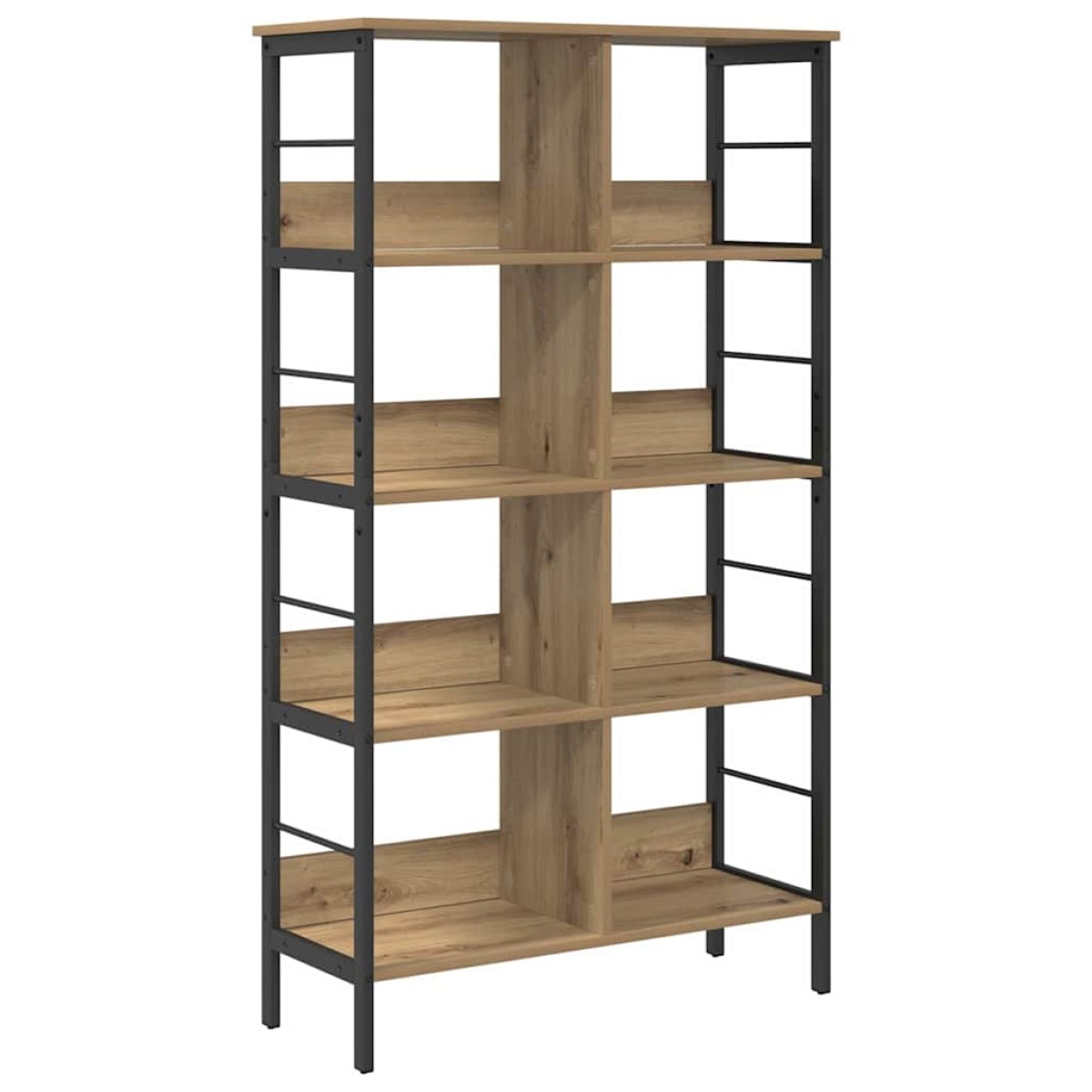 vidaXL Ράφι Βιβλίων 8 επιπέδων 82 x 32 x 144,5 εκ. Επεξεργασμένο Ξύλο