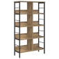 vidaXL Ράφι Βιβλίων 8 επιπέδων 82 x 32 x 144,5 εκ. Επεξεργασμένο Ξύλο