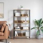 vidaXL Ράφι Βιβλίων 8 επιπέδων 82 x 32 x 144,5 εκ. Επεξεργασμένο Ξύλο