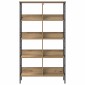 vidaXL Ράφι Βιβλίων 8 επιπέδων 82 x 32 x 144,5 εκ. Επεξεργασμένο Ξύλο