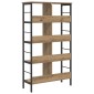 vidaXL Ράφι Βιβλίων 8 επιπέδων 82 x 32 x 144,5 εκ. Επεξεργασμένο Ξύλο
