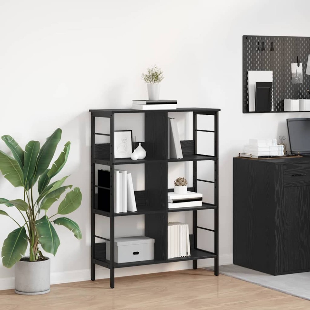 vidaXL Ράφι Βιβλίων 6 επιπέδων 82 x 32 x 112 εκ. Επεξεργασμένο Ξύλο