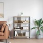 vidaXL Ράφι Βιβλίων 6 επιπέδων 82 x 32 x 112 εκ. Επεξεργασμένο Ξύλο