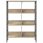 vidaXL Ράφι Βιβλίων 6 επιπέδων 82 x 32 x 112 εκ. Επεξεργασμένο Ξύλο