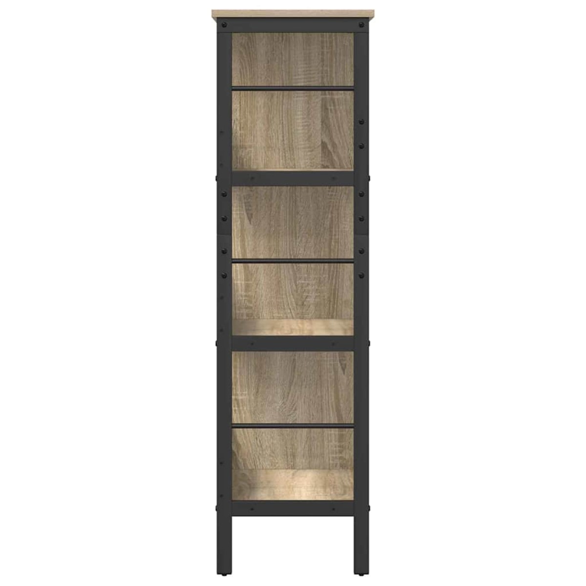 vidaXL Ράφι Βιβλίων 6 επιπέδων 82 x 32 x 112 εκ. Επεξεργασμένο Ξύλο