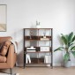 vidaXL Ράφι Βιβλίων 6 επιπέδων 82 x 32 x 112 εκ. Επεξεργασμένο Ξύλο