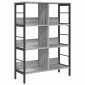 vidaXL Ράφι Βιβλίων 6 επιπέδων 82 x 32 x 112 εκ. Επεξεργασμένο Ξύλο