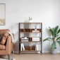 vidaXL Ράφι Βιβλίων 6 επιπέδων 82 x 32 x 112 εκ. Επεξεργασμένο Ξύλο