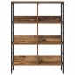 vidaXL Ράφι Βιβλίων 6 επιπέδων 82 x 32 x 112 εκ. Επεξεργασμένο Ξύλο